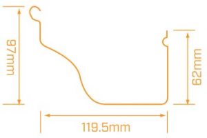 OG Gutter - .80-.38 p/m